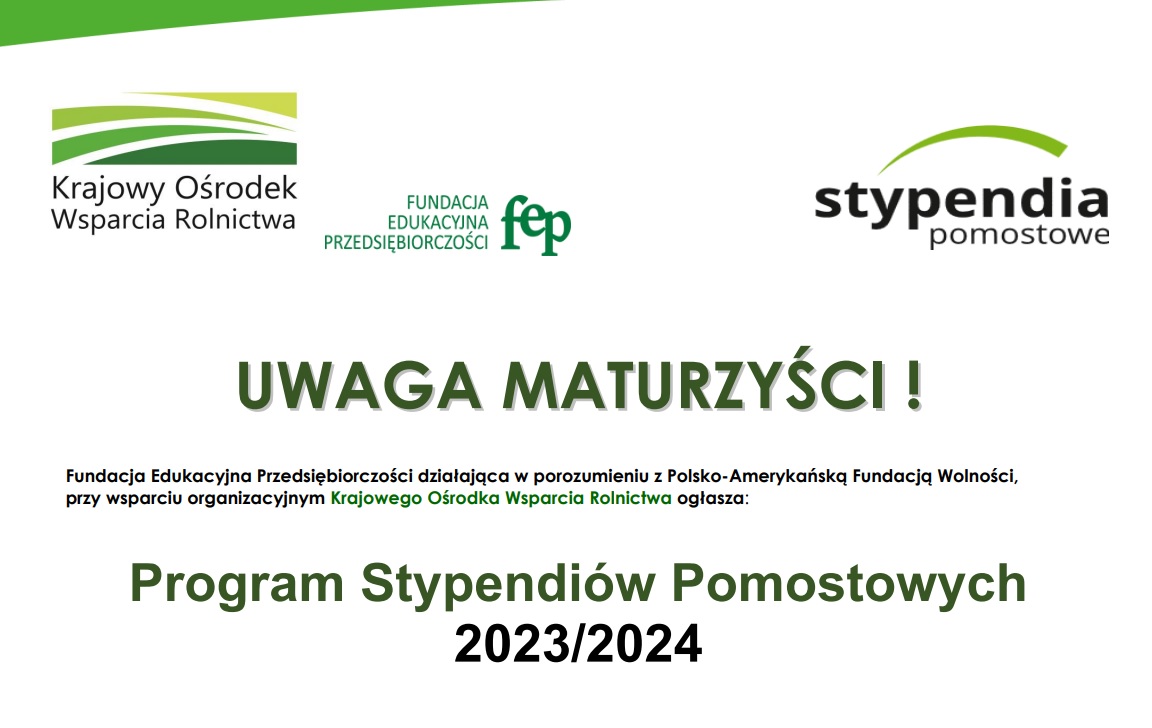 Program Stypendiów Pomostowych 2023/2024