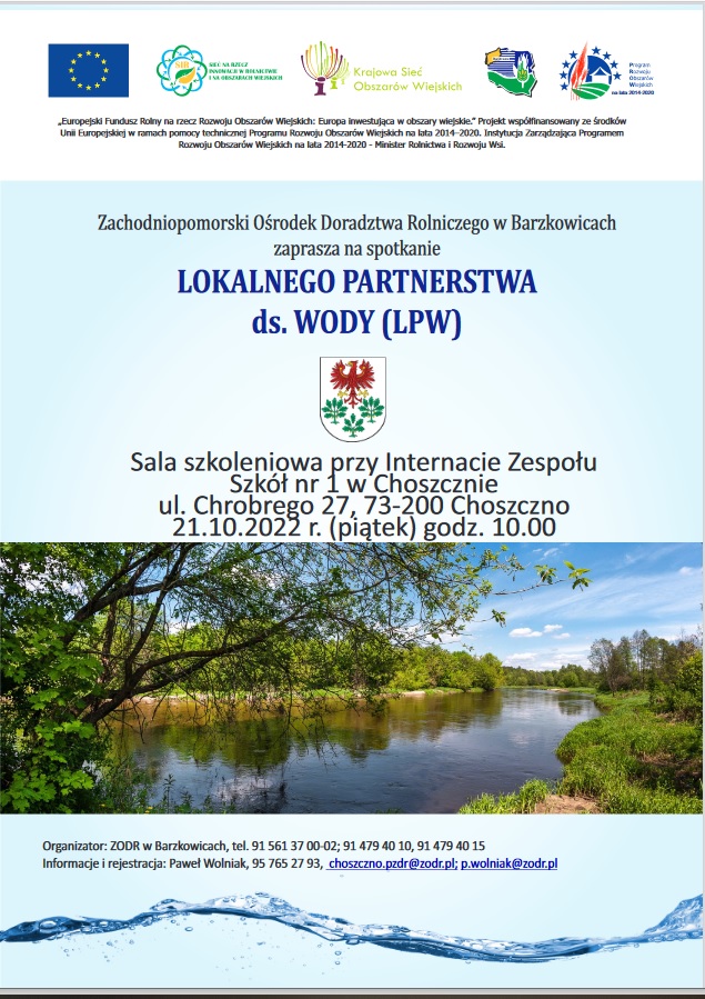 SPOTKANIE LOKALNEGO PARTNERSTWA ds. WODY (LPW)