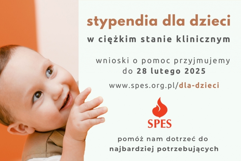 Stypendia dla dzieci w ciężkim stanie klinicznym - nabór wniosków 2025