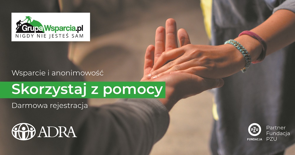 Darmowe grupy wsparcia online dla mieszkańców woj. zachodniopomorskiego