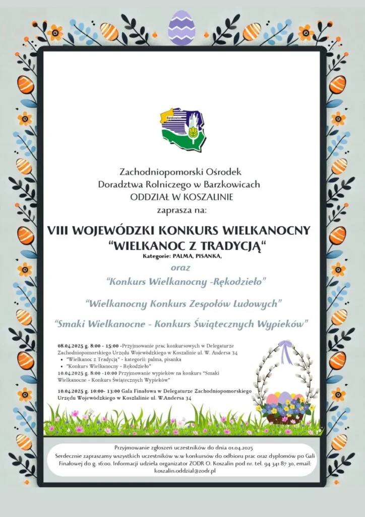VIII Wojewódzki Konkurs Wielkanocny "Wielkanoc z Tradycją"